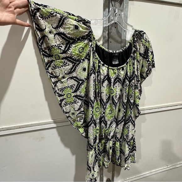 ๐ฆ3 for $35๐ฆ Plus Size 3X Style &Co Wingback Sleeve multi color top - Picture 4 of 8